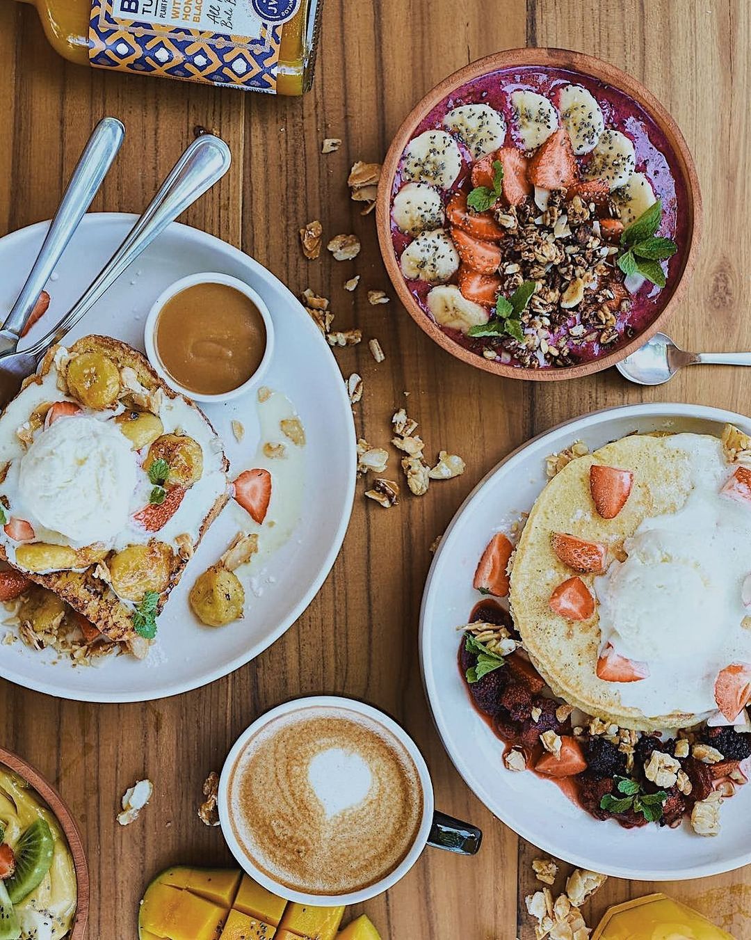 MERCH Cafe interior and coworking space